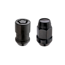 Load image into Gallery viewer, McGard 5 Lug Hex Install Kit w/Locks (Cone Seat Nut / Bulge) 1/2-20 / 3/4 Hex / 1.45in. L - Black Lug Nuts McGard
