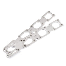Load image into Gallery viewer, Stainless Works Chevrolet LT5 Flat Rectangular Port Header 304SS Exhaust Flanges 2in Primaries Flanges Stainless Works
