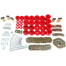 Load image into Gallery viewer, Energy Suspension 91-97 Toyota Land Cruiser FJ80 Body Mount Set w/ Hardware - Red Bushing Kits Energy Suspension
