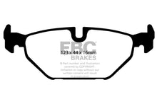 Load image into Gallery viewer, EBC 99-01 Saab 9-5 2.3 Turbo (Aero) Ultimax2 Rear Brake Pads Brake Pads - OE EBC   

