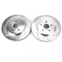 Load image into Gallery viewer, Power Stop 04-06 Lexus RX330 Front Evolution Drilled &amp; Slotted Rotors - Pair Brake Rotors - Slot &amp; Drilled PowerStop   
