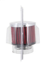 Load image into Gallery viewer, K&amp;N 1.5in Flange ID x 3in OD x 2.5in H Chrome Finish Rubber Base Crankcase Vent Filter Air Filters - Universal Fit K&amp;N Engineering   
