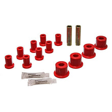 Load image into Gallery viewer, Energy Suspension Rear Spring And Shackle Bushng - Red Bushing Kits Energy Suspension
