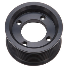 Load image into Gallery viewer, Edelbrock Pulley SC E-Force 2 625In 8 Rib Black Supercharger Pulleys Edelbrock
