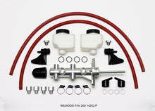 Load image into Gallery viewer, Wilwood Tandem Remote Master Cylinder - 15/16in Bore Ball Burnished Brake Master Cylinder Wilwood
