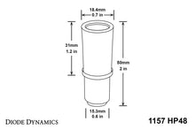 Load image into Gallery viewer, Diode Dynamics 1157 LED Bulb HP48 LED - Amber (Single) Bulbs Diode Dynamics   
