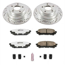 Load image into Gallery viewer, Power Stop 05-06 Saab 9-2X Rear Z26 Street Warrior Brake Kit Brake Kits - Performance D&amp;S PowerStop   
