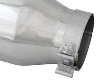 Load image into Gallery viewer, aFe MACH Force-XP 304 SS Single Wall Polished Exhaust Tip Pair 4in Inlet x 6in Outlet x 15in L Tips aFe

