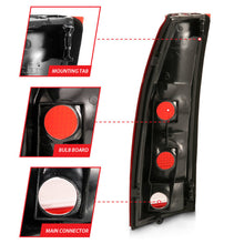 Load image into Gallery viewer, ANZO 1988-1999 Chevy C1500 Taillight Red/Clear Lens (OE Replacement) Tail Lights ANZO
