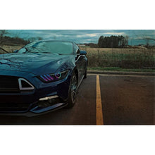 Load image into Gallery viewer, Oracle 15-17 Ford Mustang V6/GT/Shelby Dynamic DRL w/ Halo Kit - ColorSHIFT - Dynamic SEE WARRANTY Headlights ORACLE Lighting

