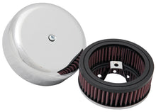 Load image into Gallery viewer, K&amp;N 4in ID / 5.25in OD / 2in H Custom Assembly Filter designed to fit Harley-Davidson Motorcycles Air Filters - Direct Fit K&amp;N Engineering   
