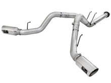 Load image into Gallery viewer, aFe Atlas Exhaust 4in DPF-Back Exhaust Aluminized Steel Polished Tip 11-14 ford Diesel Truck V8-6.7L DPF Back aFe
