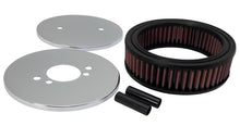 Load image into Gallery viewer, K&amp;N Custom Round Racing Assembly Red 4.5in ID / 5.875in OD / 1.75in Height Air Boxes K&amp;N Engineering   
