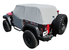 Load image into Gallery viewer, Rampage 2007-2018 Jeep Wrangler(JK) Cab Cover With Door Flaps - Grey Car Covers Rampage
