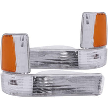 Load image into Gallery viewer, ANZO 1991-1996 Dodge Dakota Euro Parking Lights Chrome w/ Amber Reflector Lights Corner ANZO
