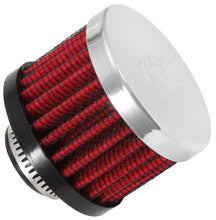 Load image into Gallery viewer, K&amp;N 0.625 inch ID 2 inch OD 1.5 inch H Clamp On Crankcase Vent Filter Air Filters - Universal Fit K&amp;N Engineering   
