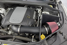 Load image into Gallery viewer, JLT 11-20 Dodge Durango/Jeep Grand Cherokee 5.7L Black Textured Cold Air Intake Kit w/Red Filter Cold Air Intakes JLT
