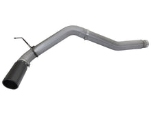 Load image into Gallery viewer, aFe LARGE BORE HD 5in DPF-Back SS Exhaust w/ Black Tip 2016 Nissan Titan 5.0L V8 (td) CC SB DPF Back aFe
