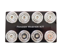Load image into Gallery viewer, NRG M Style Fender Washer Kit TI Series M6 Bolts For Metal (Silver Washer/Silver Screw) - Set of 10 Hardware Kits - Other NRG
