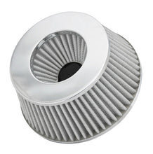 Load image into Gallery viewer, Spectre Adjustable Conical Air Filter 2-1/2in. Tall (Fits 3in. / 3-1/2in. / 4in. Tubes) - White Air Filters - Universal Fit Spectre
