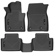 Load image into Gallery viewer, Husky Liners 19-22 Mazda 3 / 20-22 CX-30 WeatherBeater Front &amp; 2nd Seat Floor Liners - Black Floor Mats - Rubber Husky Liners
