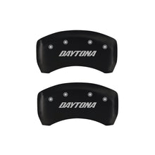 Load image into Gallery viewer, MGP 4 Caliper Covers Engraved Front &amp; Rear Daytona Red finish silver ch Caliper Covers MGP
