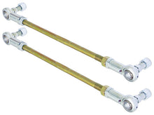 Load image into Gallery viewer, RockJock Adjustable Sway Bar End Link Kit 14in Long Rods w/ Heims and Jam Nuts pair Sway Bar Endlinks RockJock
