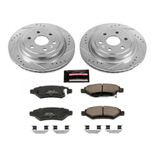 Load image into Gallery viewer, Power Stop 10-16 Cadillac SRX Rear Z23 Evolution Sport Brake Kit Brake Kits - Performance D&amp;S PowerStop   
