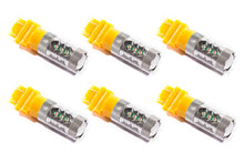 Load image into Gallery viewer, Diode Dynamics 3157 LED Bulb XP80 LED - Amber Set of 6 Bulbs Diode Dynamics   
