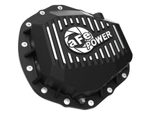 Load image into Gallery viewer, aFe 2020 Chevrolet Silverado 2500 HD Rear Differential Cover Black ; Pro Series w/ Machined Fins Diff Covers aFe
