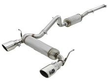 Load image into Gallery viewer, aFe Rebel Series 2.5in 409 SS Cat-Back Exhaust w/ Polished Tips 07+ Jeep Wrangler (JK) V6 3.6L/3.8L Catback aFe
