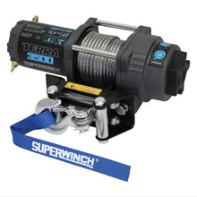 Load image into Gallery viewer, Superwinch 3500 LBS 12V DC 7/32 in x 32 ft Steel Rope Terra 3500 Winch - Gray Wrinkle Winches Superwinch
