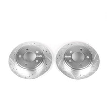 Load image into Gallery viewer, Power Stop 99-04 Chrysler 300M Rear Evolution Drilled &amp; Slotted Rotors - Pair Brake Rotors - Slot &amp; Drilled PowerStop

