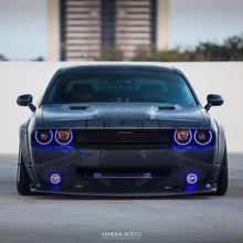 Load image into Gallery viewer, Oracle 08-14 Dodge Challenger Dynamic Surface Mount Headlight Halo Kit - - Dynamic SEE WARRANTY Fog Lights ORACLE Lighting

