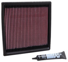 Load image into Gallery viewer, K&amp;N 8.5in O/S Length x 8.375in O/S Width x .75in H Ducati Replacement Air Filter Air Filters - Drop In K&amp;N Engineering   
