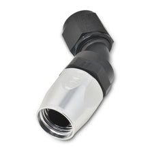 Load image into Gallery viewer, Russell Performance -16 AN Silver/Black 45 Degree Full Flow Hose End Fittings Russell
