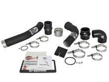 Load image into Gallery viewer, aFe Bladerunner 3in Hot and Cold Side Black Intercooler Tubes 2017 Ford Diesel Trucks V8 6.7L (td) Intercoolers aFe

