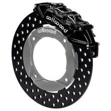 Load image into Gallery viewer, Wilwood 2014+ Polaris RZR XP 1000 Front Kit 11.25in Drilled - Black Brake Kits - Performance Drill Wilwood
