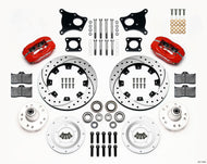 Wilwood Forged Dynalite Front Kit 12.19in AMC 71-76 OE Disc w/o Bendix Brakes Big Brake Kits Wilwood