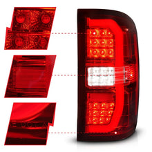Load image into Gallery viewer, ANZO 14-18 GMC Sierra 1500 LED Taillights Red/Clear Tail Lights ANZO
