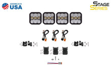 Load image into Gallery viewer, Diode Dynamics SS5 Sport Universal CrossLink 4-Pod Lightbar - White Combo Light Bars &amp; Cubes Diode Dynamics   
