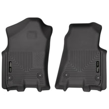 Load image into Gallery viewer, Husky Liners 2019 Ram 1500 Crew Cab WeatherBeater Black Front Row Floor Liners Floor Mats - Rubber Husky Liners
