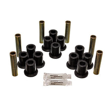 Load image into Gallery viewer, Energy Suspension Fd 4 Wd Frt Sprg Bush Set - Black Bushing Kits Energy Suspension
