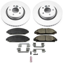 Load image into Gallery viewer, Power Stop 15-19 Ford Mustang Front Z17 Evolution Geomet Coated Brake Kit Brake Kits - Performance Blank PowerStop
