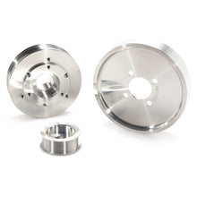 Load image into Gallery viewer, BBK 02-04 Mustang 4.6 GT Underdrive Pulley Kit - Lightweight CNC Billet Aluminum (3pc) Pulleys - Crank, Underdrive BBK
