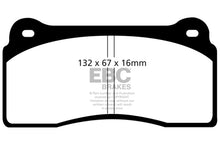 Load image into Gallery viewer, EBC 99-03 Aston Martin DB7 5.9 Orangestuff Front Brake Pads Brake Pads - Performance EBC   
