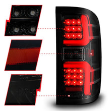 Load image into Gallery viewer, ANZO 15-19 Chevrolet Silverado 2500 HD/3500 HD LED Taillight w/ Sequential Black Housing/Smoke Lens Tail Lights ANZO
