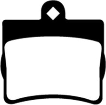 Load image into Gallery viewer, EBC 95-97 Mercedes-Benz C220 (W202) 2.2 (Single Pin Rear) Ultimax2 Rear Brake Pads Brake Pads - OE EBC   
