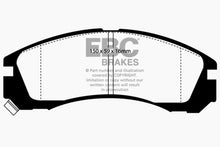 Load image into Gallery viewer, EBC 98-02 Dodge B150 B1500 Cargo 1500 Van 1/2 Ton Greenstuff Rear Brake Pads Brake Pads - Performance EBC   
