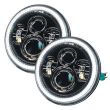 Load image into Gallery viewer, Oracle 07-18 Jeep Wrangler JK Switchback LED Halo Headlights - Amber/White - Switchback SEE WARRANTY Headlights ORACLE Lighting
